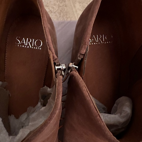 New Leather Suede Booties - Picture 3 of 8